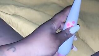 Solo Ebony Orgasm