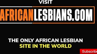 African roommates try scissoring 1st time lesbian experience