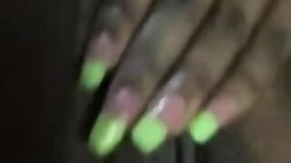 Nigerian Sweet girl spread her pussy for me to Cum