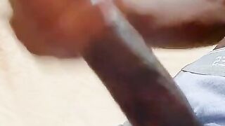 Part 3 Jerking off my hard dick and watching slim thick girl get fuck porn