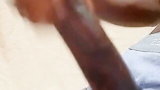 Part 3 Jerking off my hard dick and watching slim thick girl get fuck porn