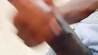 Part 3 Jerking off my hard dick and watching slim thick girl get fuck porn