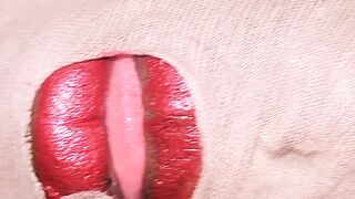 STOP SQUIRTING ON MY FACE! STOP SQUIRTING ON MY MAKEUP. STEPMOM SQUIRT ON MY FACE