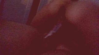 Multiple orgasms for very wet teen pussy riding cowgirl style