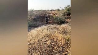 Desi aunty outdoor village sex