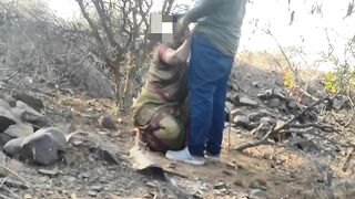 Desi aunty outdoor village sex