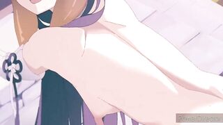 By HentaiSpark(girl receives fucking stop she likes to fuck suck and swallow srmen)By HentaiSpark