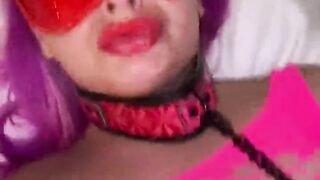 Anal cum in wife slave ass!!