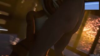 Tiger From Kung Fuu PAnda Love Hard Anal in 4k UHD