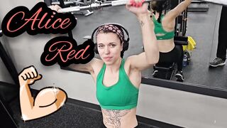 ????????????Workout With Alice Red????????????