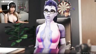 Job Interview Widowmaker Overwatch Hentai ????If only getting a job was this easy...