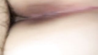 Riding his cock till he cums in me