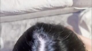 Asian slut in montreal sucking a BWC