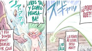 Tatsumaki wants Saitama's big cock in her wet pussy