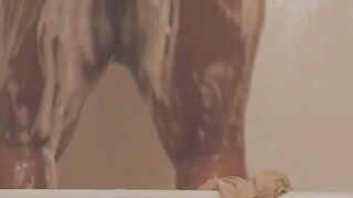 Taking A Soapy Shower