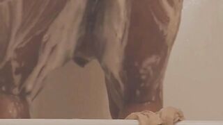 Taking A Soapy Shower