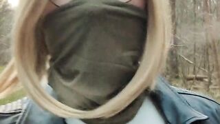 Sissy First time enfemme public in Leather