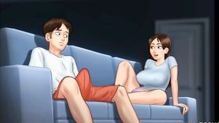 Summertime Saga Sex Scene She gave me a foot Job