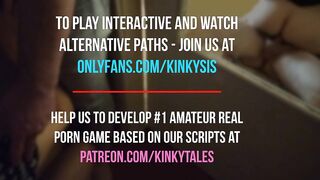 Interactive porn - Ep. 1 last choice: help stepbro cum with stepsis hands or let him cum inside?