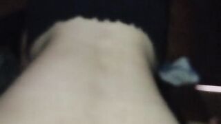 Shy learning to ride, beautyful ass - PENDEJA PUTA ARGENTINA