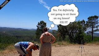 Custom Outdoor Blowjob Facial Teaser - Nikki Holland