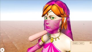 3D Customizable Blowjob Scene Game