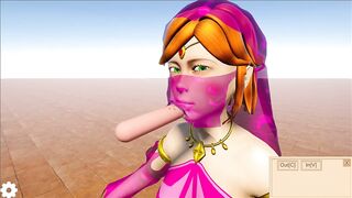3D Customizable Blowjob Scene Game