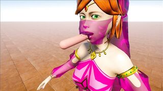 3D Customizable Blowjob Scene Game