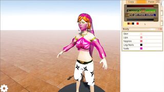 3D Customizable Blowjob Scene Game