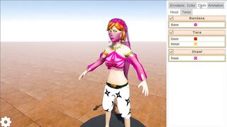 3D Customizable Blowjob Scene Game