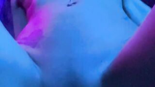 AMATEUR- PETITE HOTWIFE SLUT RIDES FUCKS DILDO