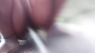 Amateur milf pee neighbors before work