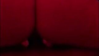 Amazing ass in your face while she rides reverse cowgirl