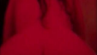 Amazing ass in your face while she rides reverse cowgirl