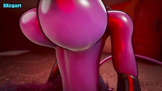 Poppy Playtime Hentai - Huggy Wuggy Fuck Catnap Part A