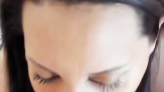 Cover My Face with Your Hot CUM & Let Me Suck You Clean