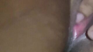 Cum dripping out of my Pink Pussy