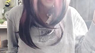 Your Egirl stepsis smoking in your face (ask me for full vid)