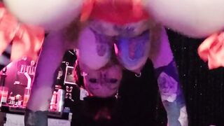 Checkered Slut Ass Pussy Show Off