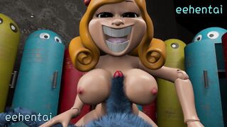 Poppy Playtime - Miss Delight sex with Huggy Wuggy