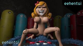 Poppy Playtime - Miss Delight sex with Huggy Wuggy