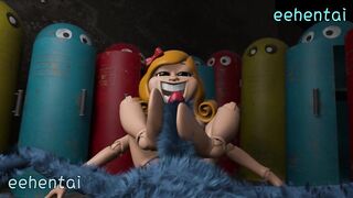 Poppy Playtime - Miss Delight sex with Huggy Wuggy