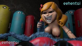 Poppy Playtime - Miss Delight sex with Huggy Wuggy