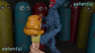 Poppy Playtime - Miss Delight sex with Huggy Wuggy