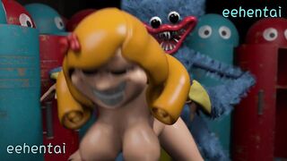 Poppy Playtime - Miss Delight sex with Huggy Wuggy