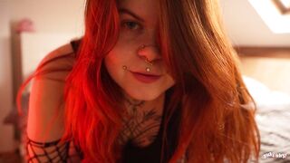 Tu ne jouiera pas - amateur femdom francaise alt rousse poilue frustration teasing