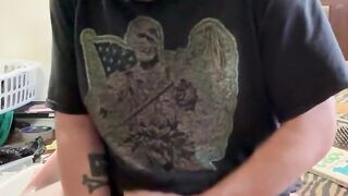 Spun out busting a nut